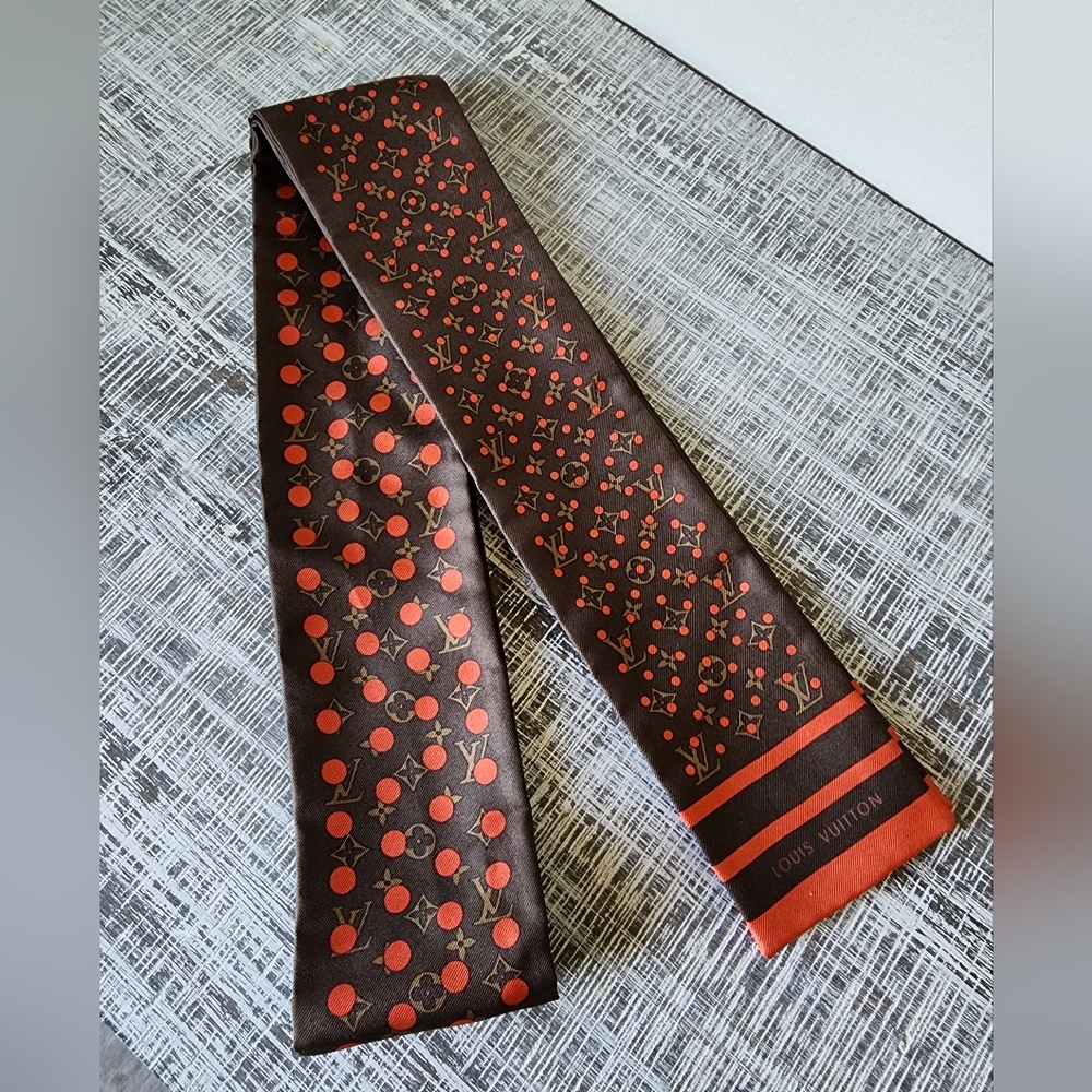 Louis Vuitton Perforated Bandeau Red/Orange ~ Limited Edition - Picture 5 of 8